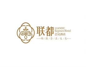 【联都会议酒店】星级酒店LOGO设计图片大全,酒店标志设计理念