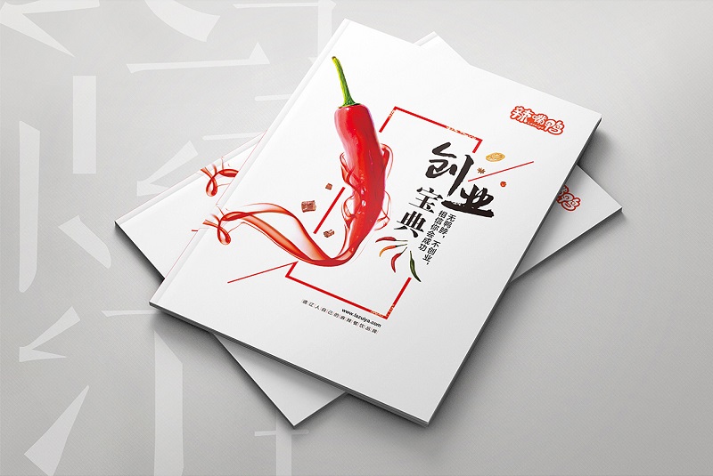 餐饮招商加盟手册设计-餐饮招商宣传册设计图片3