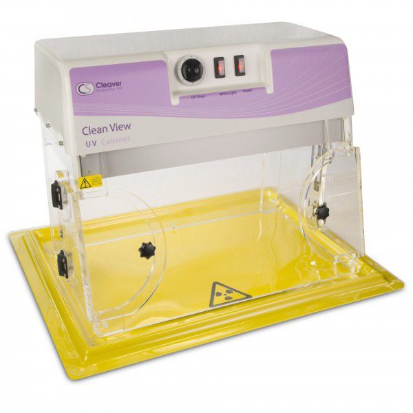 Mini UV Sterilisation Cabinet with Timer, Two UV Light and White Light (no tray)