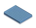 ABI Compatible Frosted and Semi Skirted, Thin-Wall 96 x 0.2ml High Profile PCR Plates.