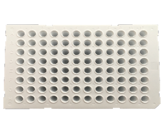 [sk18432]  White 96-Well PCR Plate, 0.1ml, Semi-Skirted